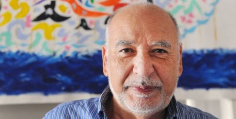 Tahar Ben Jelloun peintre et écrivain expose « De l’écriture à la peinture ». 40 œuvres au Musée Mohammed VI (Maroc) 