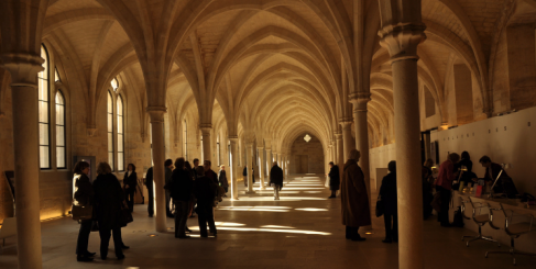 «IL EST PLUS BEAU D'ÉCLAIRER QUE DE BRILLER SEULEMENT» , EXPOSITION  AU COLLÈGE DES BERNARDINS, À PARIS DU 09 OCT. AU 14 DEC.