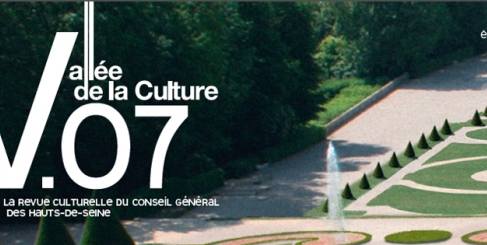 Découvrez le numéro d'été de la revue V.07 de la vallée de la culture du CG92